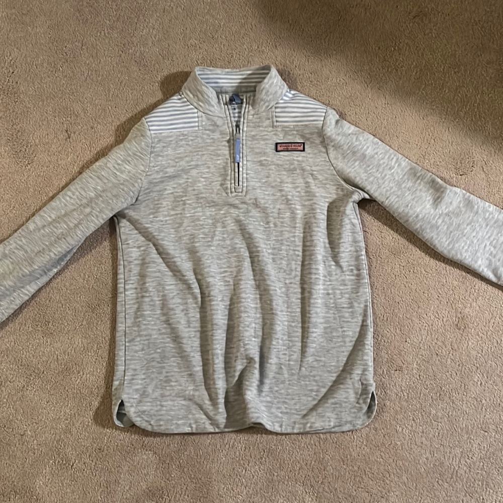 girls xl vineyard vines 1/4 zip
